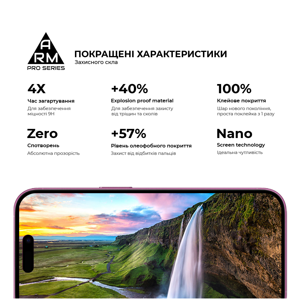 Скло захисне Armorstandart Pro Apple iPhone 16 with mesh (ARM87026) - зображення 5