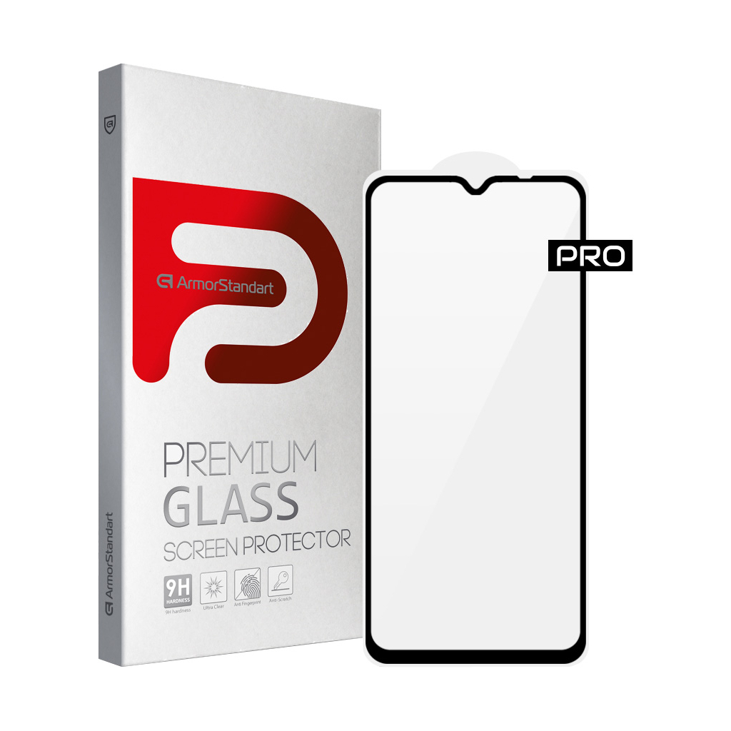 Скло захисне Armorstandart Pro для Samsung A23 4G / M23 / M33 Black (ARM61040) - зображення 1