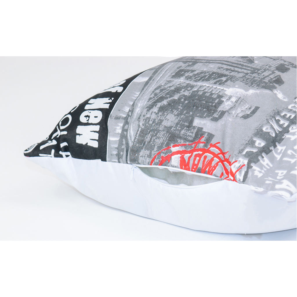 Ковдра MirSon Набір Tencel Зима №3693 Print Line Beatrice + 2 подушки середні 155х215+2х50х70 (2200004848105) - зображення 7