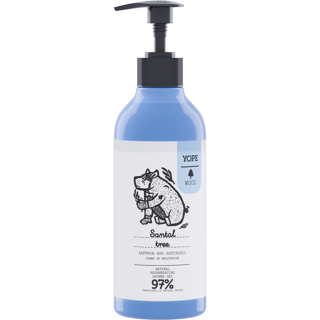 Гель для душу Yope Santal Tree, Saffron and Patchouli 400 мл (5903760202057) - изображение 1