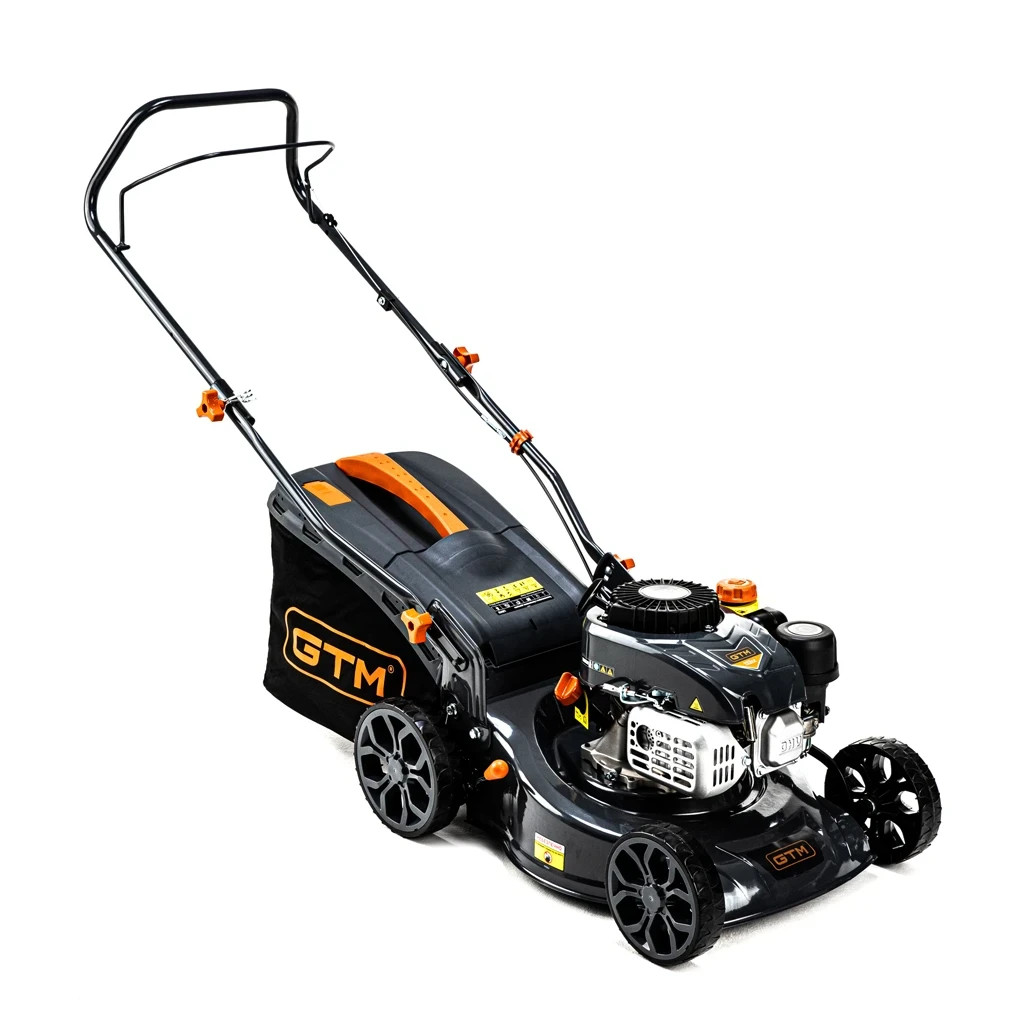 Газонокосарка GTM бензинова LM42, 4к.с., 42см, втравозбірник 45л, несамохідна (LM42) - изображение 2