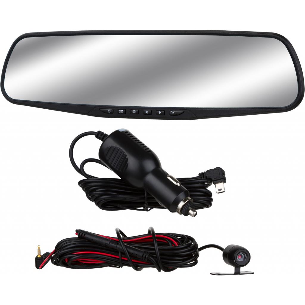 Відеореєстратор Atrix JS-X1000 Full HD SMART MIRROR Dual Cam (black) (x1000b) - зображення 5