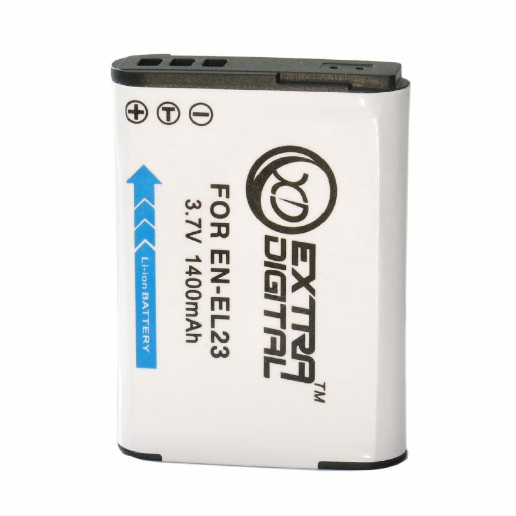 Акумулятор до фото/відео Extradigital Nikon EN-EL23 (BDN2529) - зображення 2