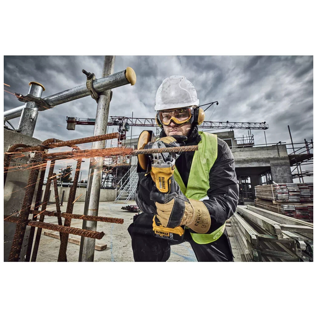 Шліфувальна машина DeWALT 18В XR Li-lon, 125 мм, 9000 об/хв (без АКБ та ЗП) (DCG406N) - зображення 5