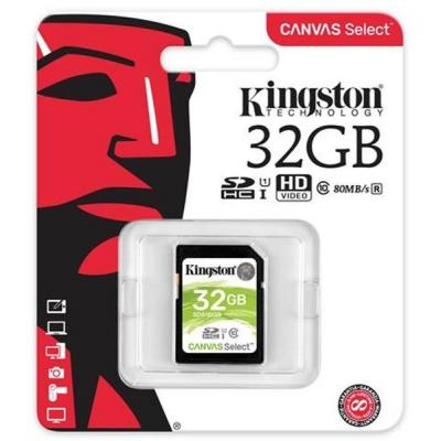 Карта пам'яті Kingston 32GB SDHC class 10 UHS-I U3 Canvas Select (SDS/32GB) - зображення 3