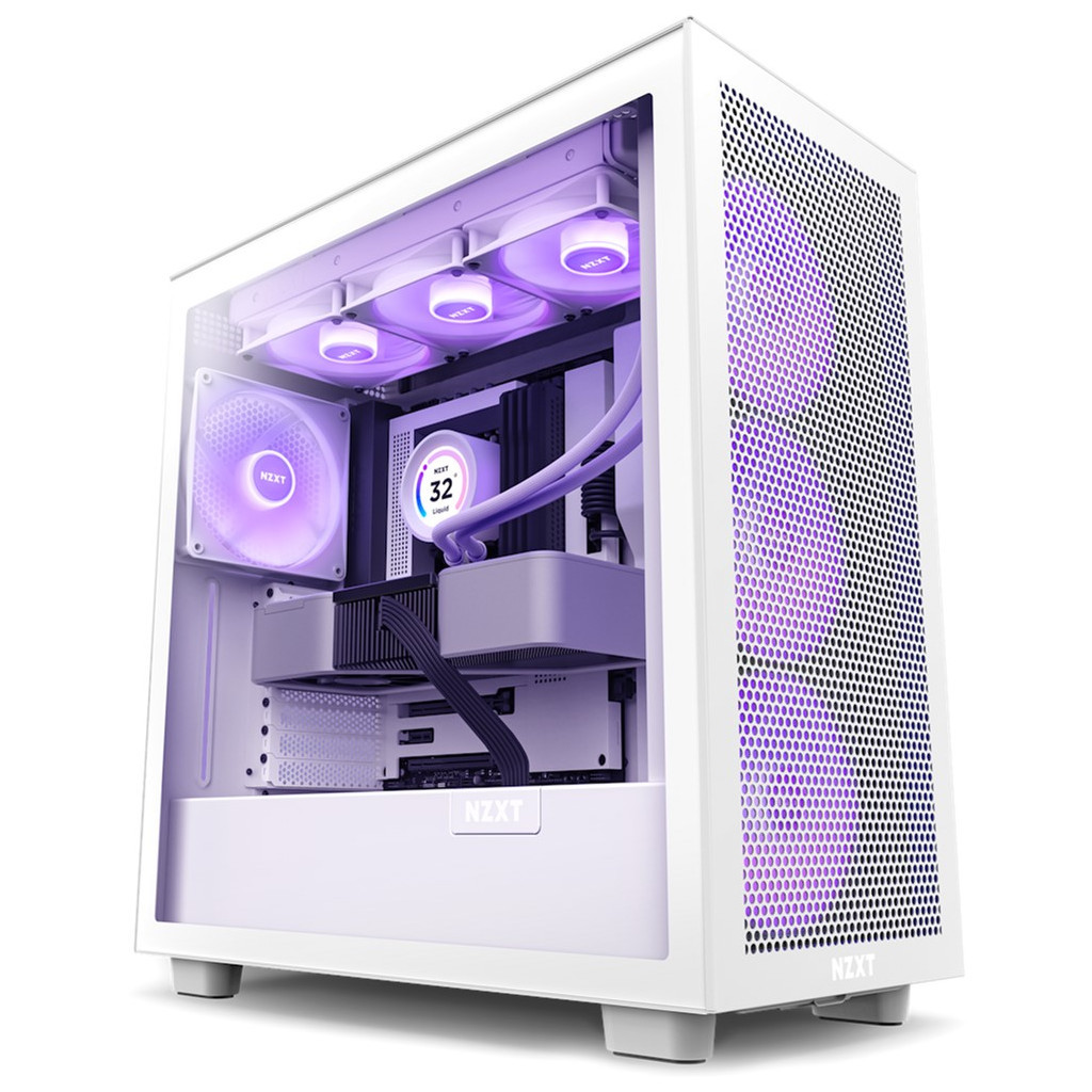 Корпус NZXT H7 Flow RGB 2023 Edition (CM-H71FW-R1) - зображення 2