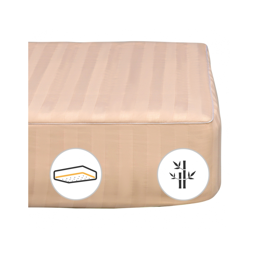 Наматрацник MirSon Carmela Bamboo 613 90x190 см (2200000386069) - изображение 1