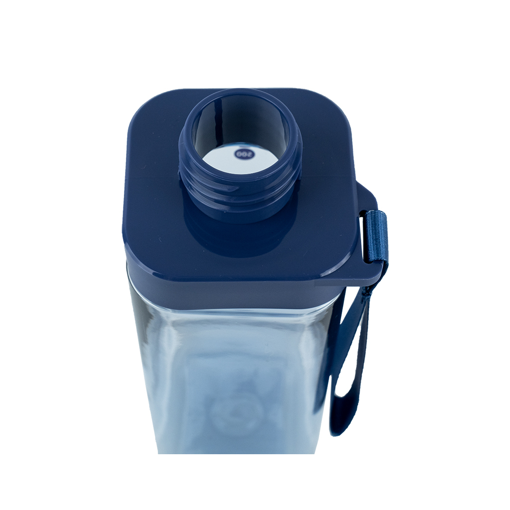 Поїльник-непроливайка Kite квадратна, 550 мл, блакитна (K24-1209-1) - зображення 6