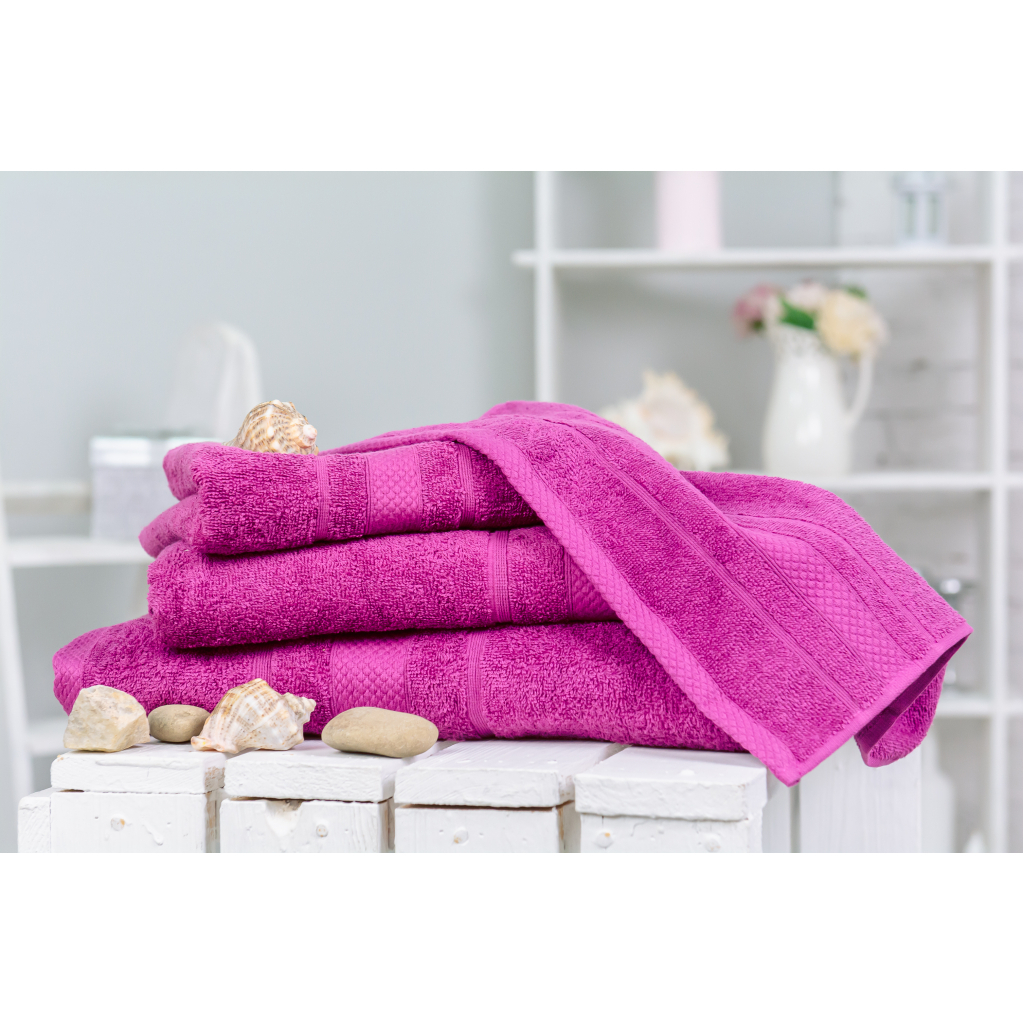 Рушник MirSon набір банних 5081 Elite SoftNess Plum 40х70, 50х90, 70х140, 100x150 (2200003975734) - зображення 2