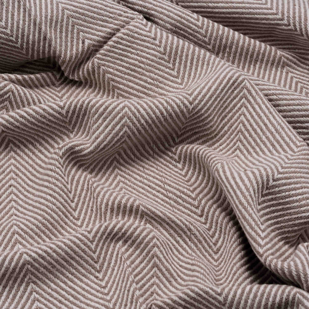 Плед Ardesto Summer 140х190см, 100% бавовна, коричневий (ART0915SR) - зображення 6