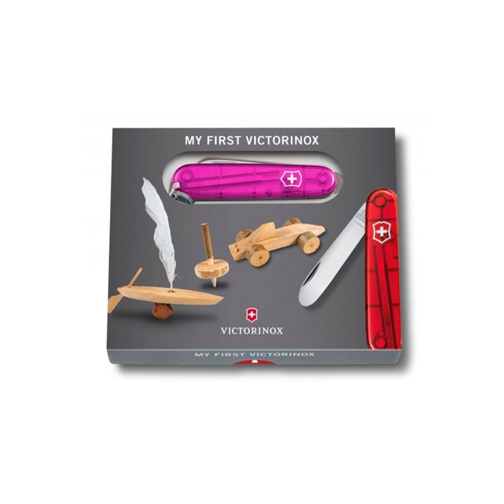 Ніж Victorinox My First Transparent Pink (0.2363.T5) - зображення 7