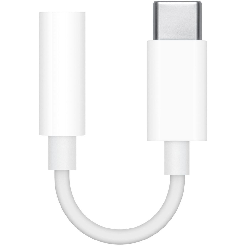 Перехідник Apple USB-C to 3.5 mm Headphone Jack Adapter, Model A2155 (MW2Q3ZM/A) - зображення 1