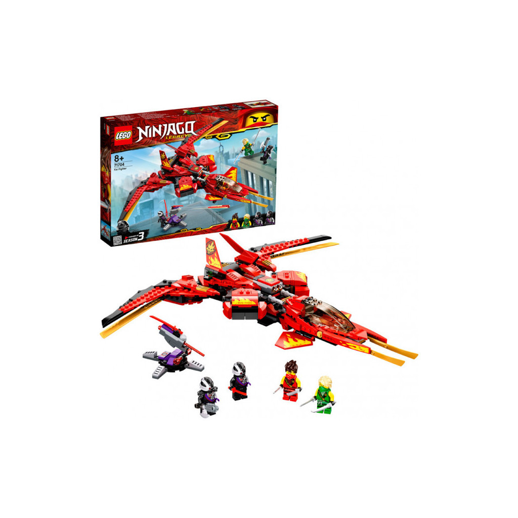 Конструктор LEGO NinjaGo Винищувач Кая 513 деталей (71704) - зображення 11