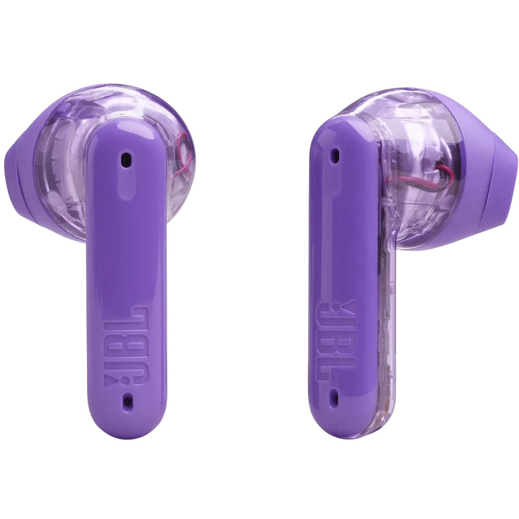 Навушники JBL Tune Flex Ghost Edition Purple (JBLTFLEXGPUR) - зображення 8