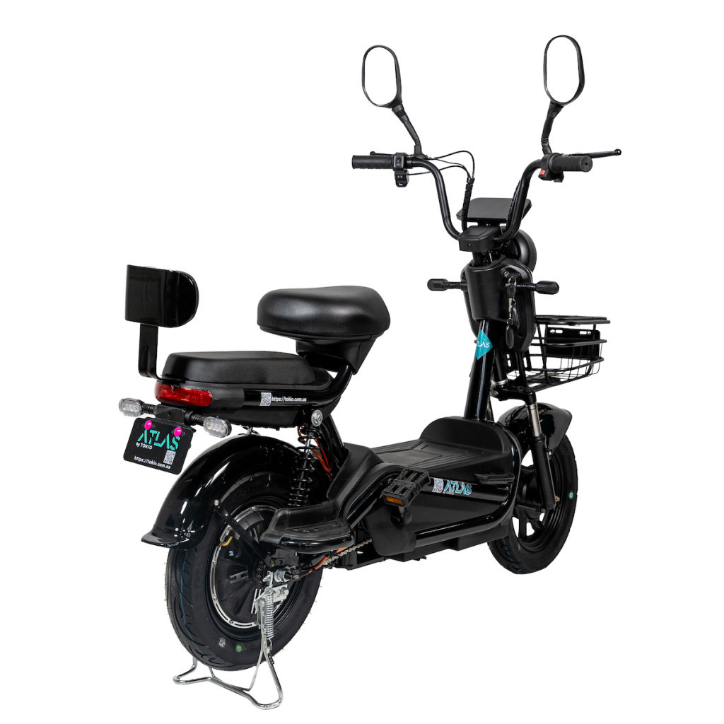 Електроскутер Atlas Elegant Black (2023) - зображення 4