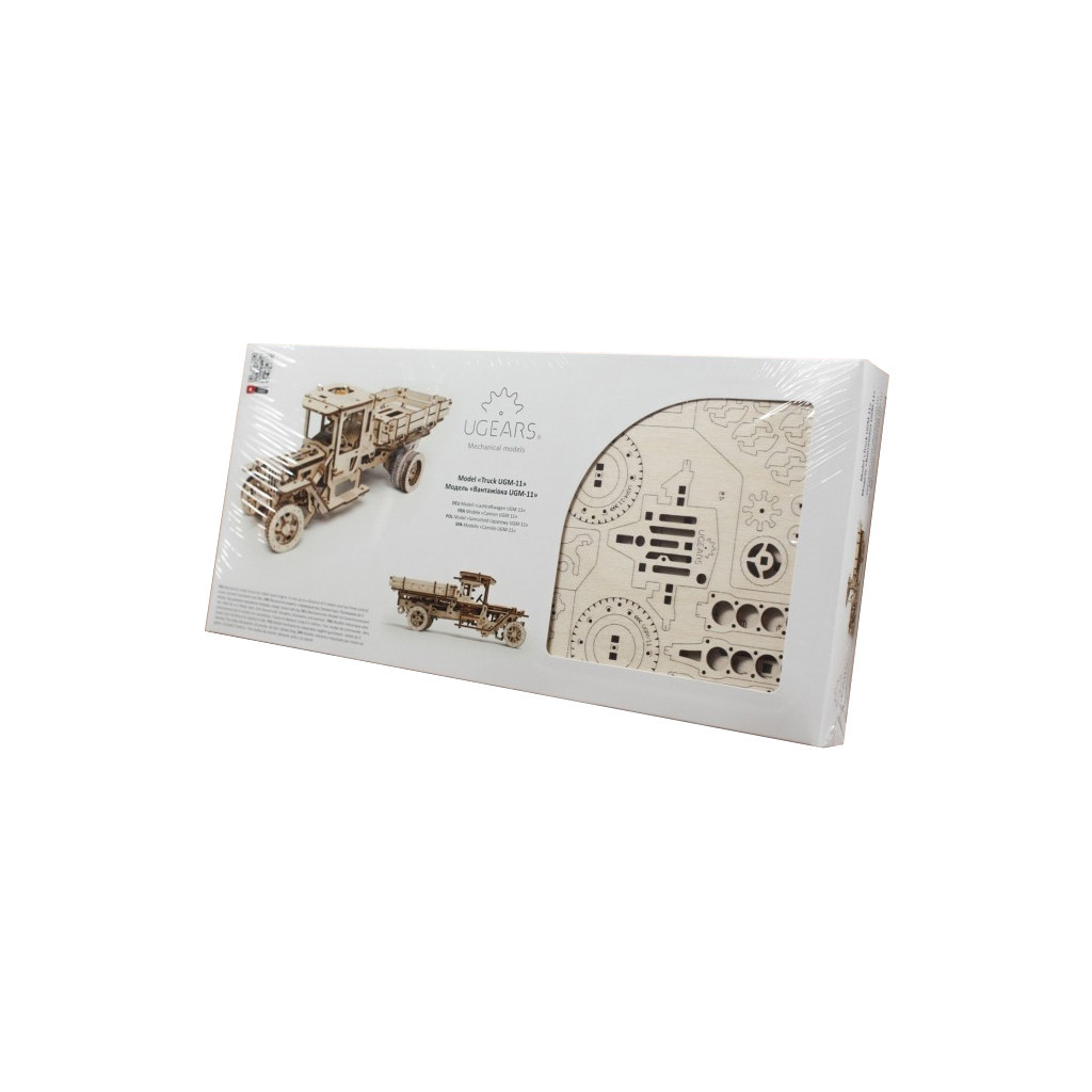 Збірна модель Ugears Вантажівка UGM-11 (70015) - зображення 12