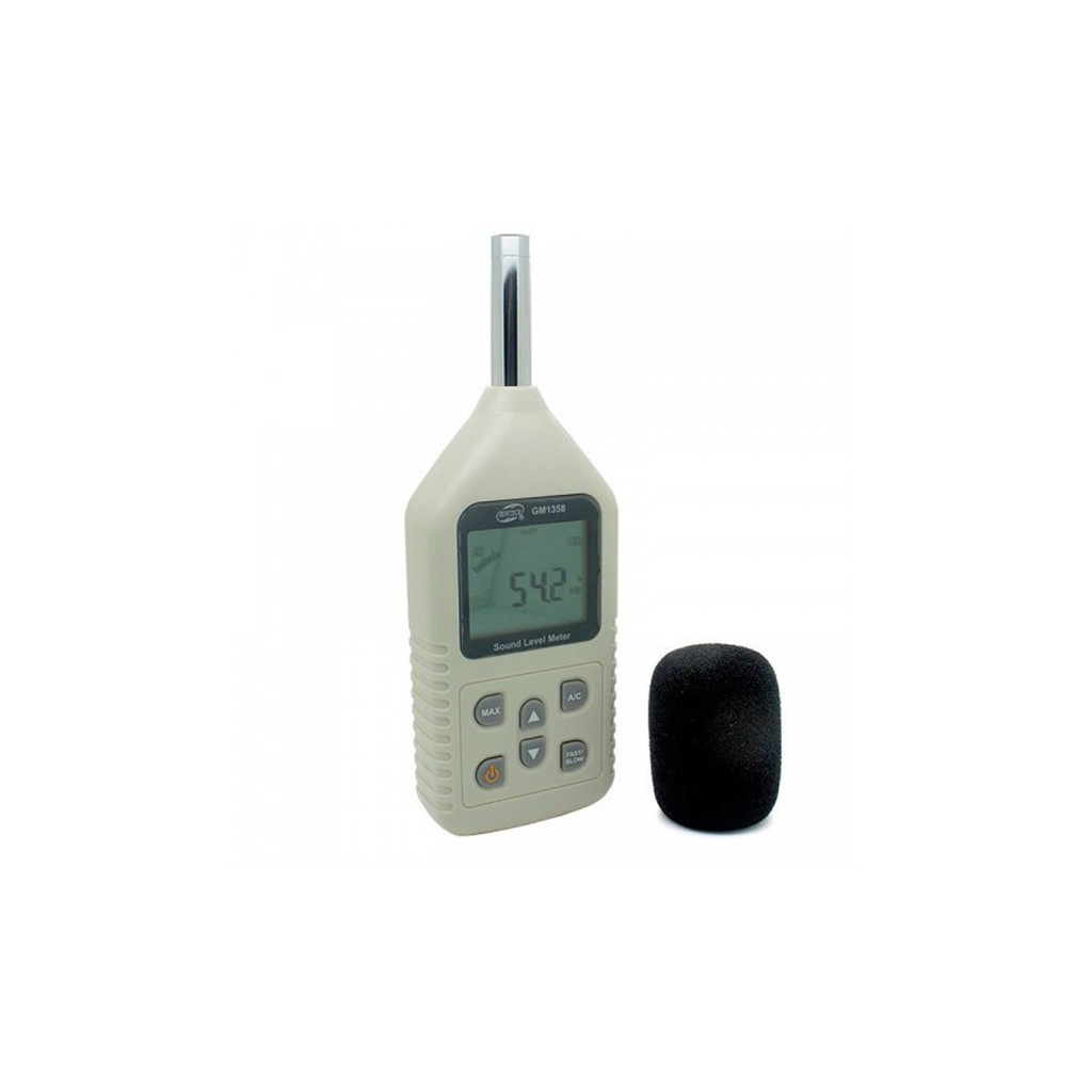 Вимірювач рівня шуму Benetech цифровий 30-130 дБ (GM1358) - зображення 3