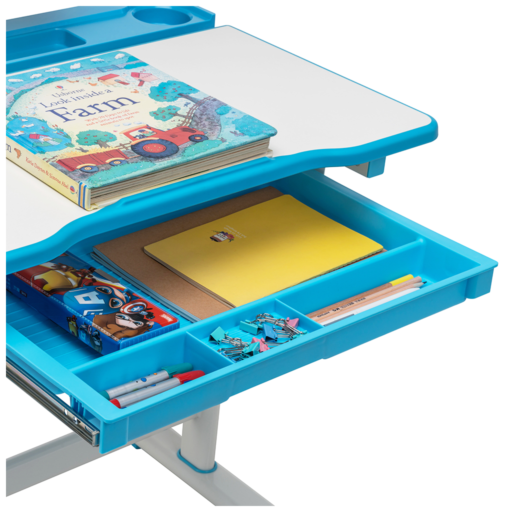 Парта зі стільцем FunDesk Bellissima blue (2001002219153) - зображення 6