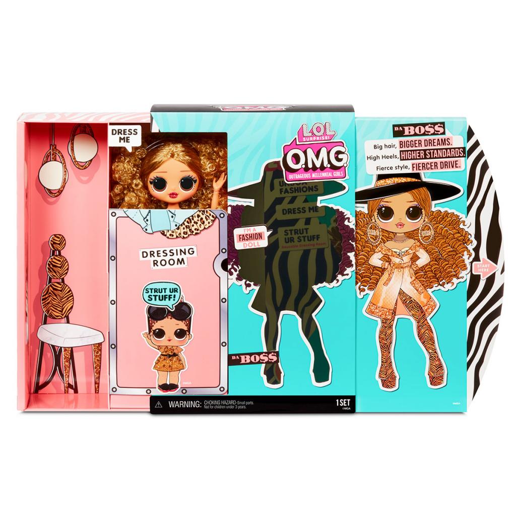 Лялька L.O.L. Surprise! O.M.G S3 - Леді-бос з аксесуарами (567219) - зображення 5