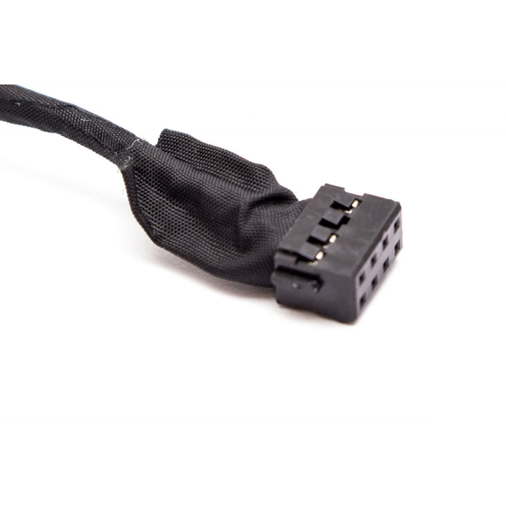 Роз'єм живлення ноутбука з кабелем HP для HP PJ865 (7.4mm x 5.0mm + center pin),8(7)-pin,11 см (A49079) - зображення 3