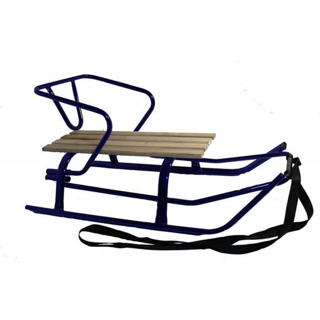 Санки Time Eco Комета Патриот Темно-синие (4820183480149DARKBLUE) - зображення 1