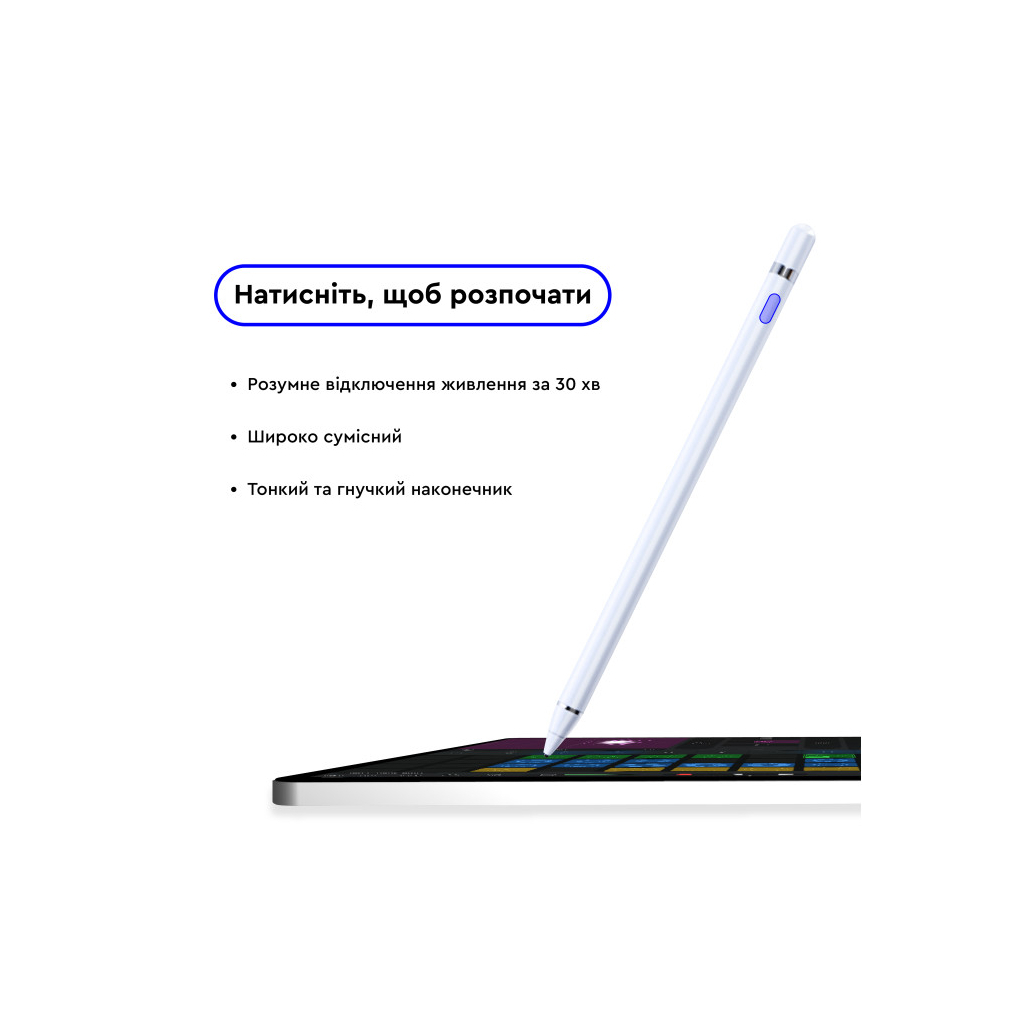 Стилус AirOn AirPen для ємнісного дисплею_Дитячий (6126755803229) - изображение 5