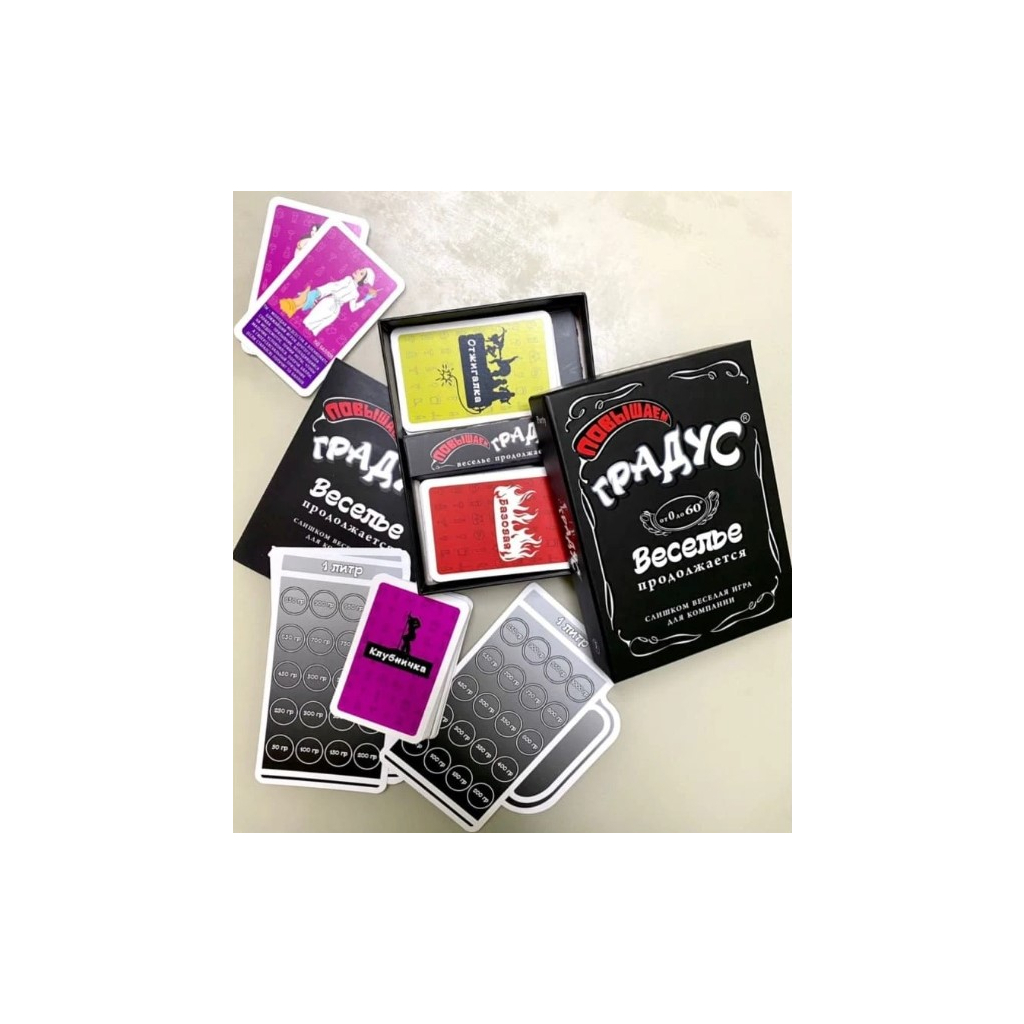 Настільна гра 18+ Bombat game Підвищуй Градус, українська (1000506) - зображення 3