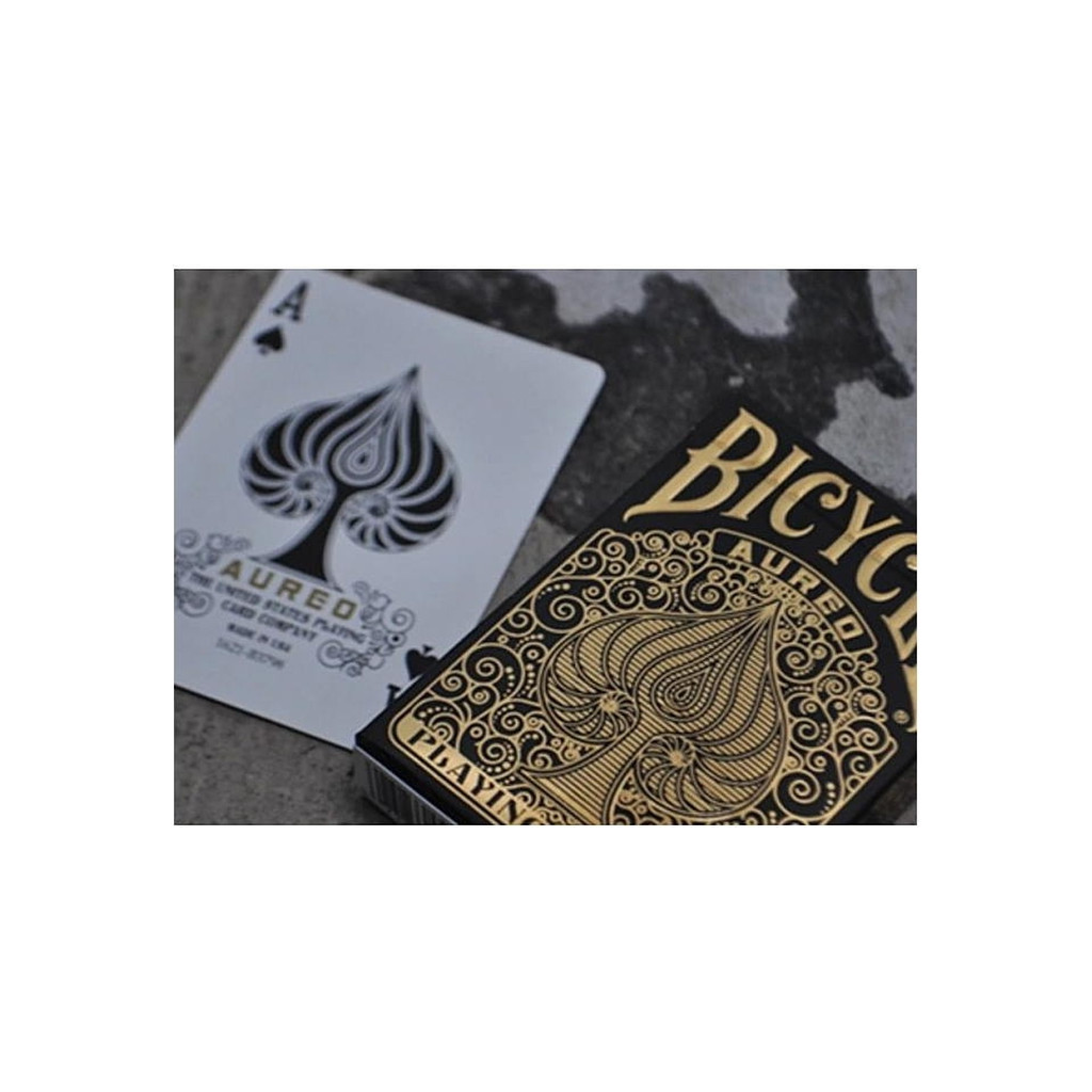 Гральні карти Bicycle Aureo (black) (09409b) - изображение 5