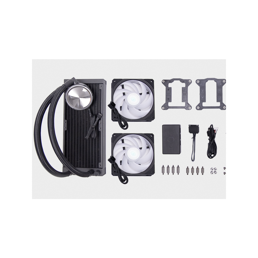Система рідинного охолодження CoolerMaster MasterLiquid PL240 Flux (MLY-D24M-A23PZ-R1) - зображення 6