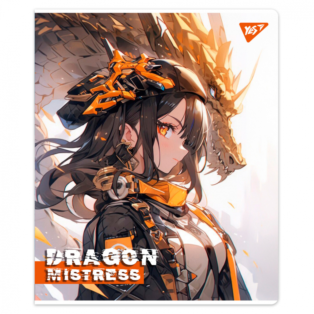Зошит Yes Dragon mistress А5 18 аркушів клітинка (767516) - зображення 5