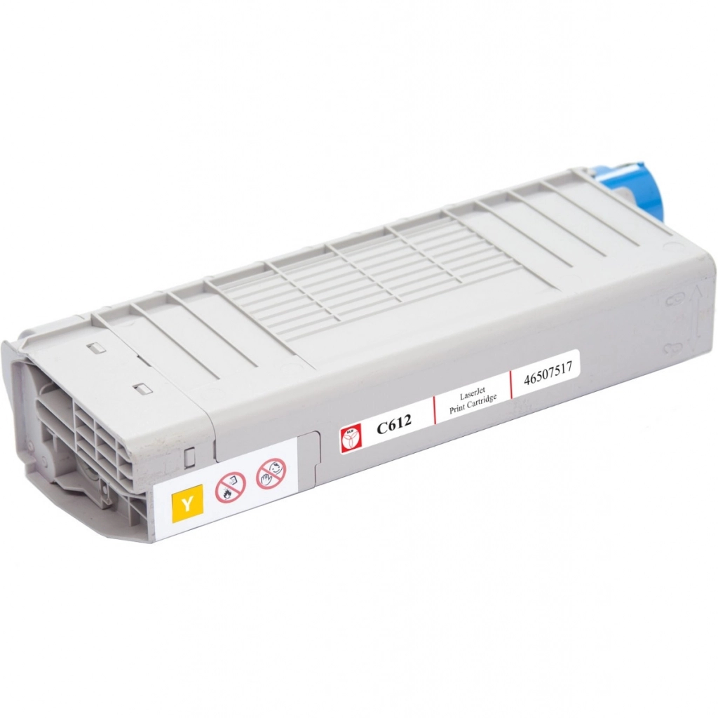 Тонер-картридж BASF OKI C612/ 46507517 Yellow (KT-46507517) - зображення 2