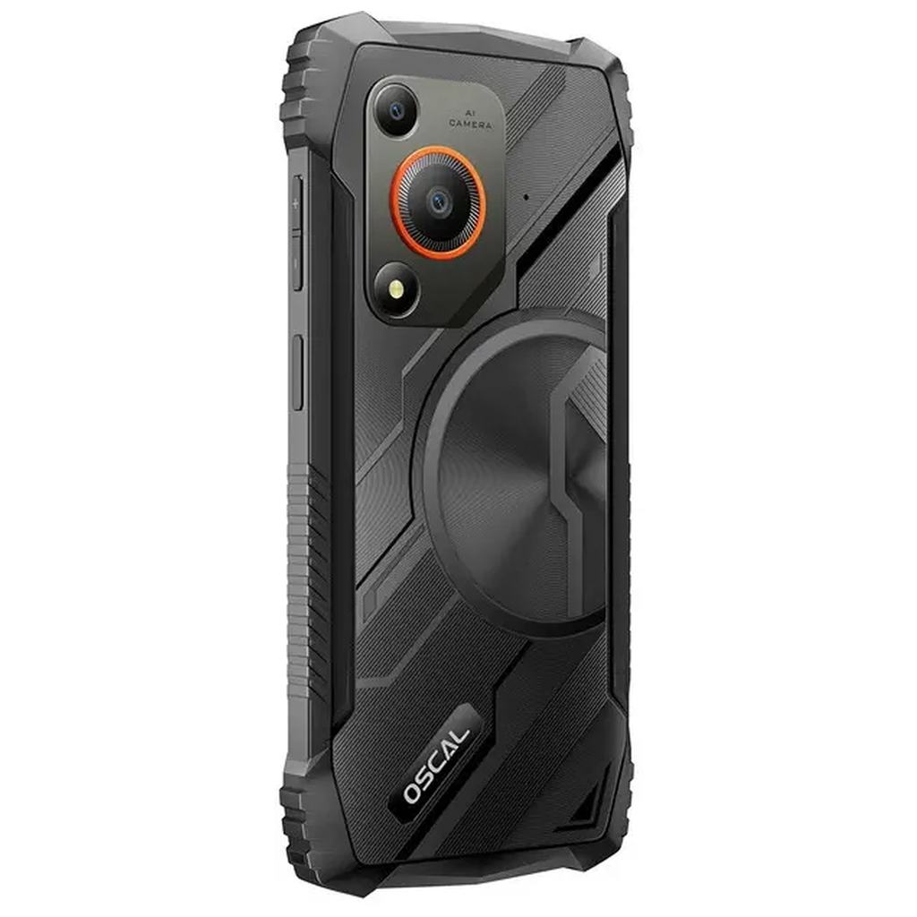 Мобільний телефон Oscal Marine 1 4/128GB Black - зображення 6