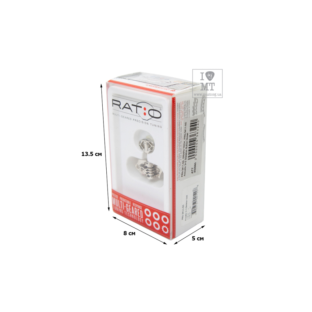 Кілки для гітари Graph Tech PRN-3411-N0 (230560) - зображення 6