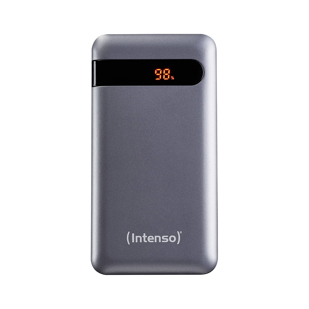 Батарея універсальна Intenso PD10000 10000mAh PD/20W, QC/3.0 microUSB, USB-A, USB Type-C (7332330) - зображення 1