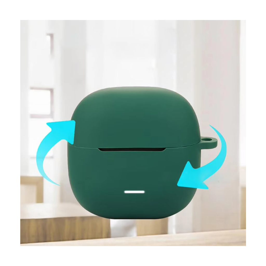 Чохол для навушників BeCover Silicon для Xiaomi Redmi Buds 6 Lite Dark Green (713234) - зображення 6