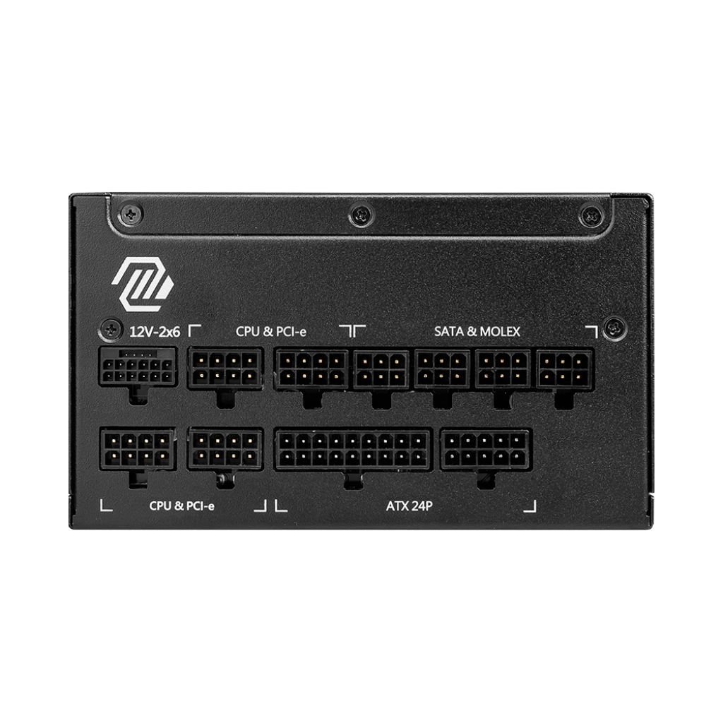 Блок живлення MSI 1000W (MAG A1000GL PCIE5) - зображення 4