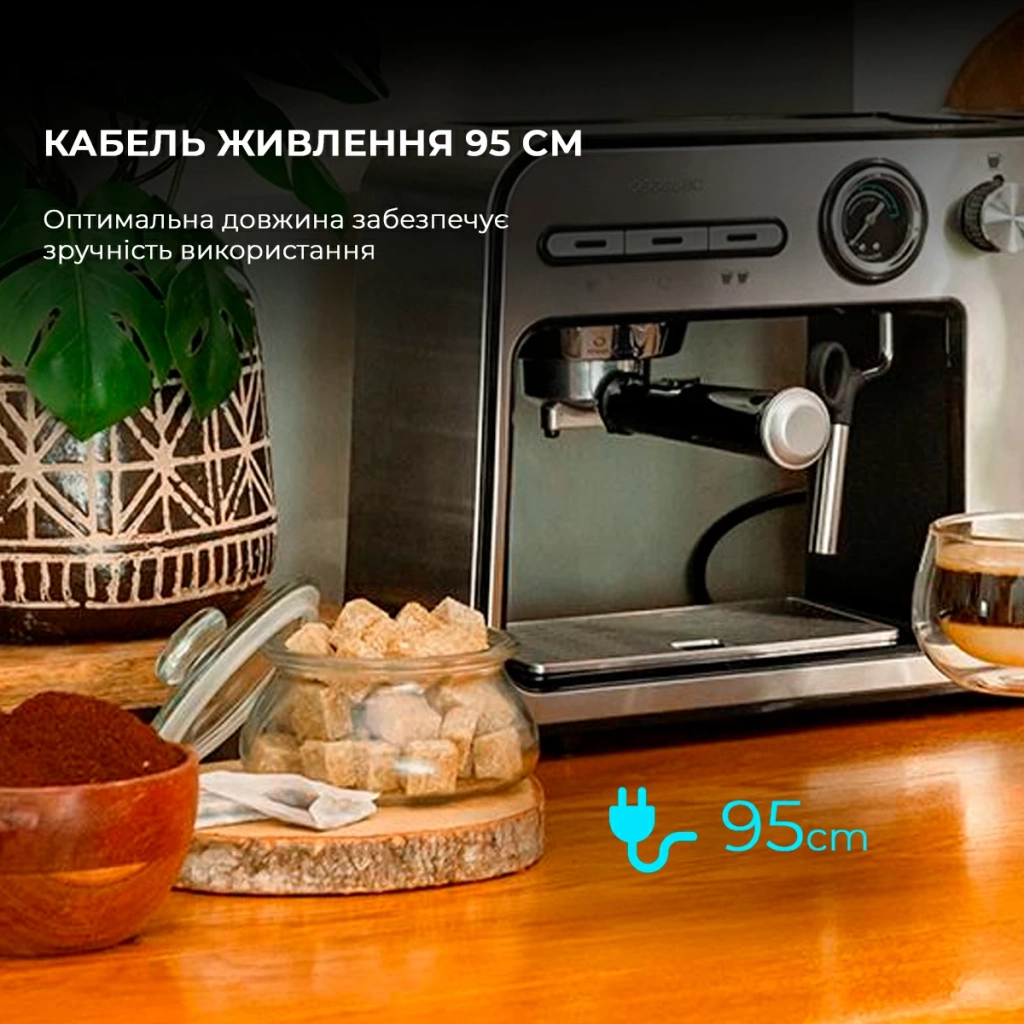 Ріжкова кавоварка еспресо Cecotec CCTC-01983 - зображення 10