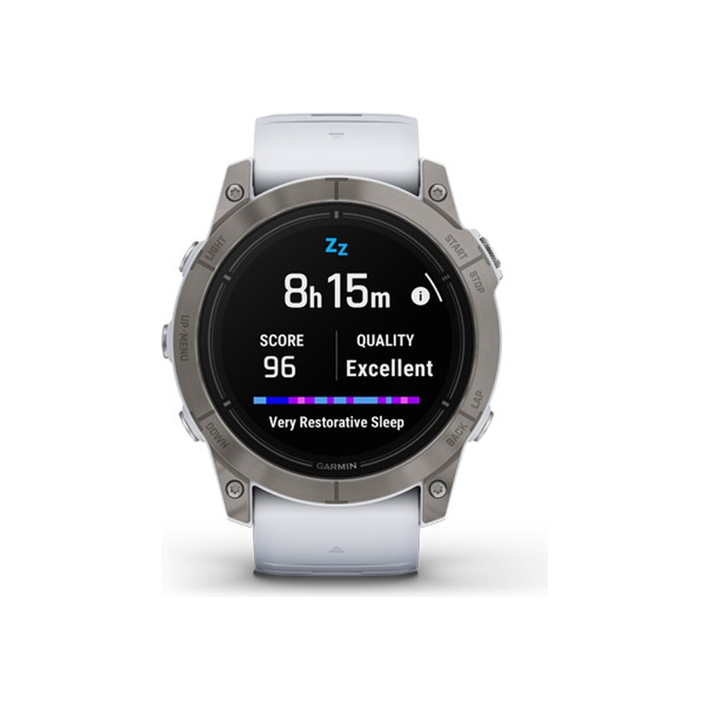 Смарт-годинник Garmin EPIX PRO (g2), 51, Saph, Ti, Whitestone, GPS (010-02804-11) - зображення 4