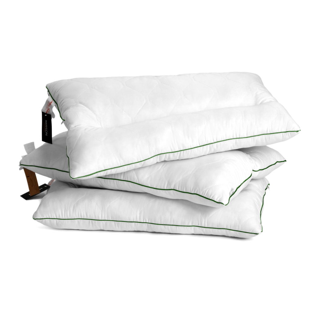 Подушка MirSon ортопедична Premium Eco Aloe Vera 147 Середня 50x70 см (2200000393029) - зображення 2