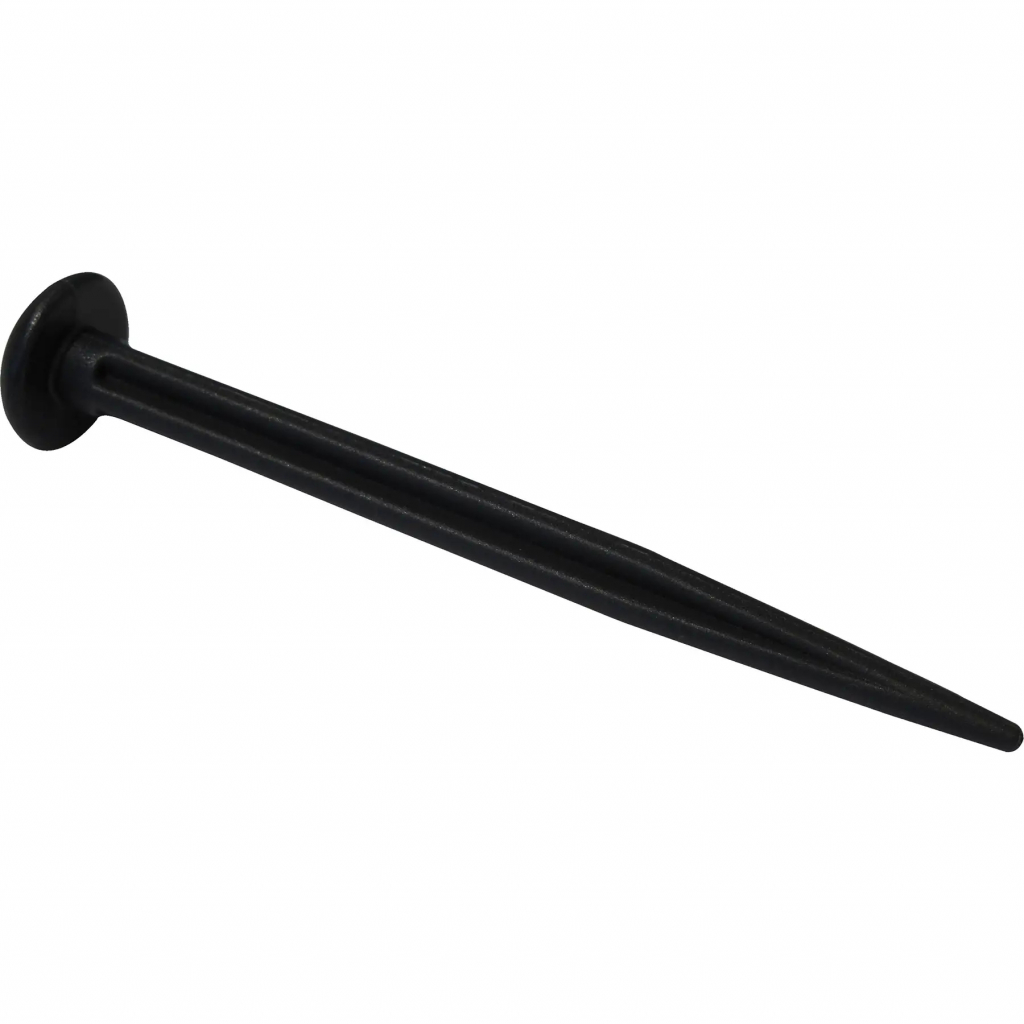 Комплект кілочків High Peak ABS Mushroom Peg 13 см 6 шт Black (929001) - зображення 2