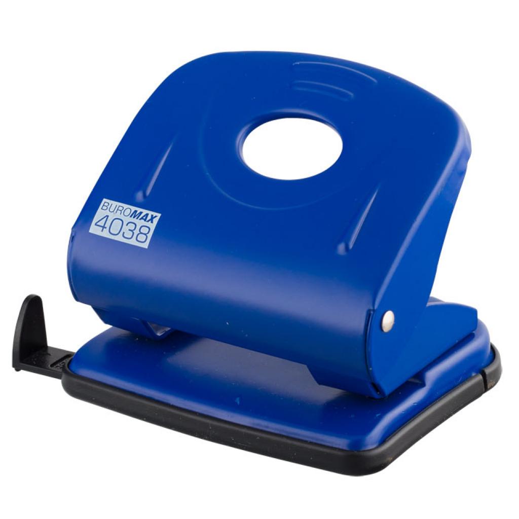 Діркопробивач Buromax metal, 30sheets, blue (BM.4038-02) - изображение 1