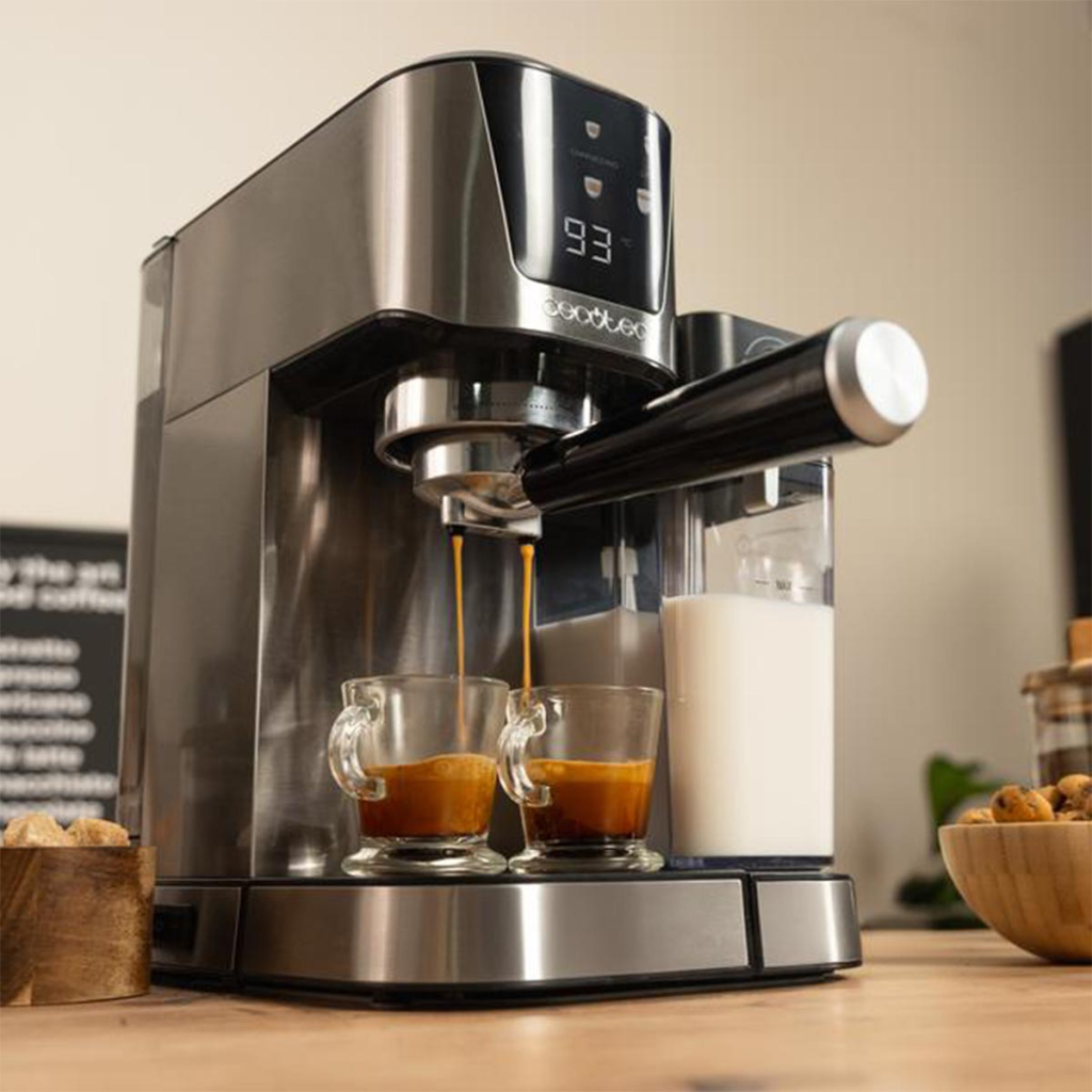 Ріжкова кавоварка еспресо Cecotec Power Espresso 20 Cream (CCTC-00651) - зображення 4