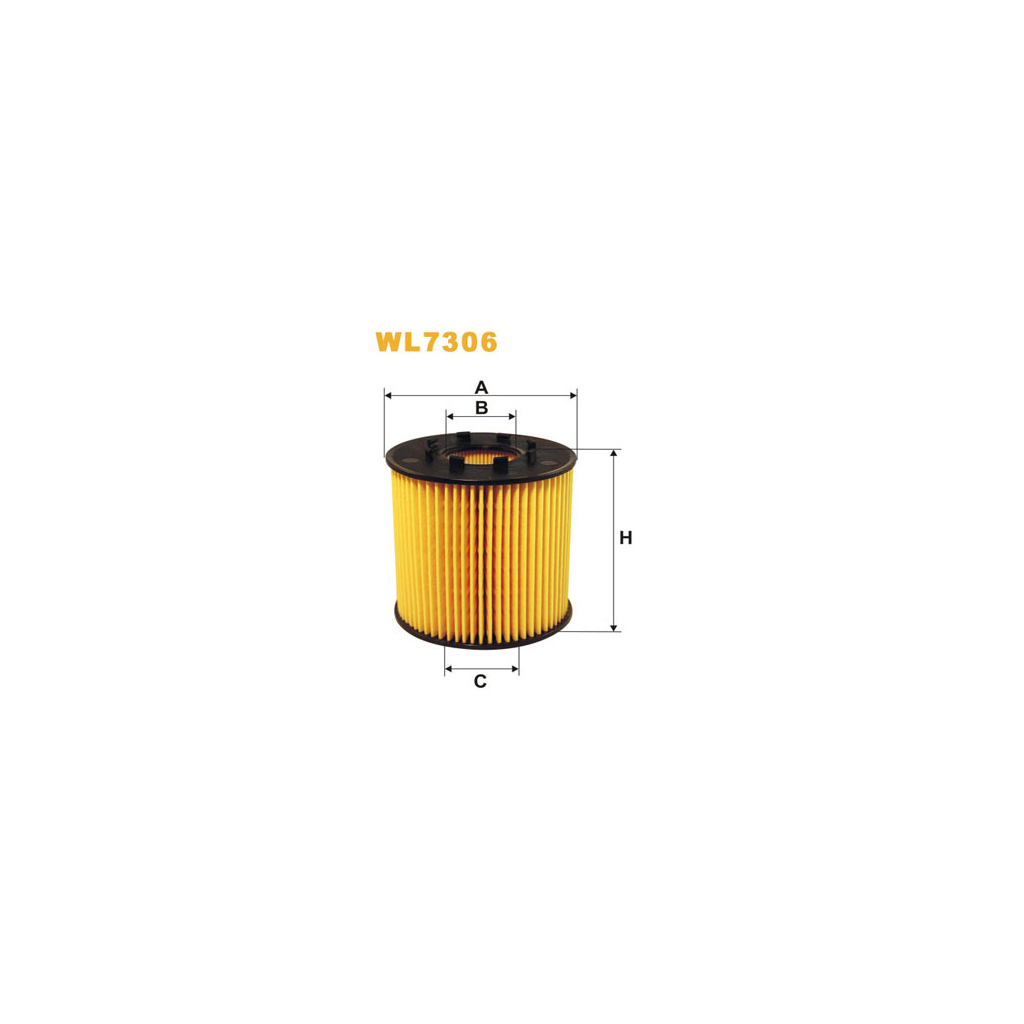 Фільтр масляний Wixfiltron WL7306 - зображення 1