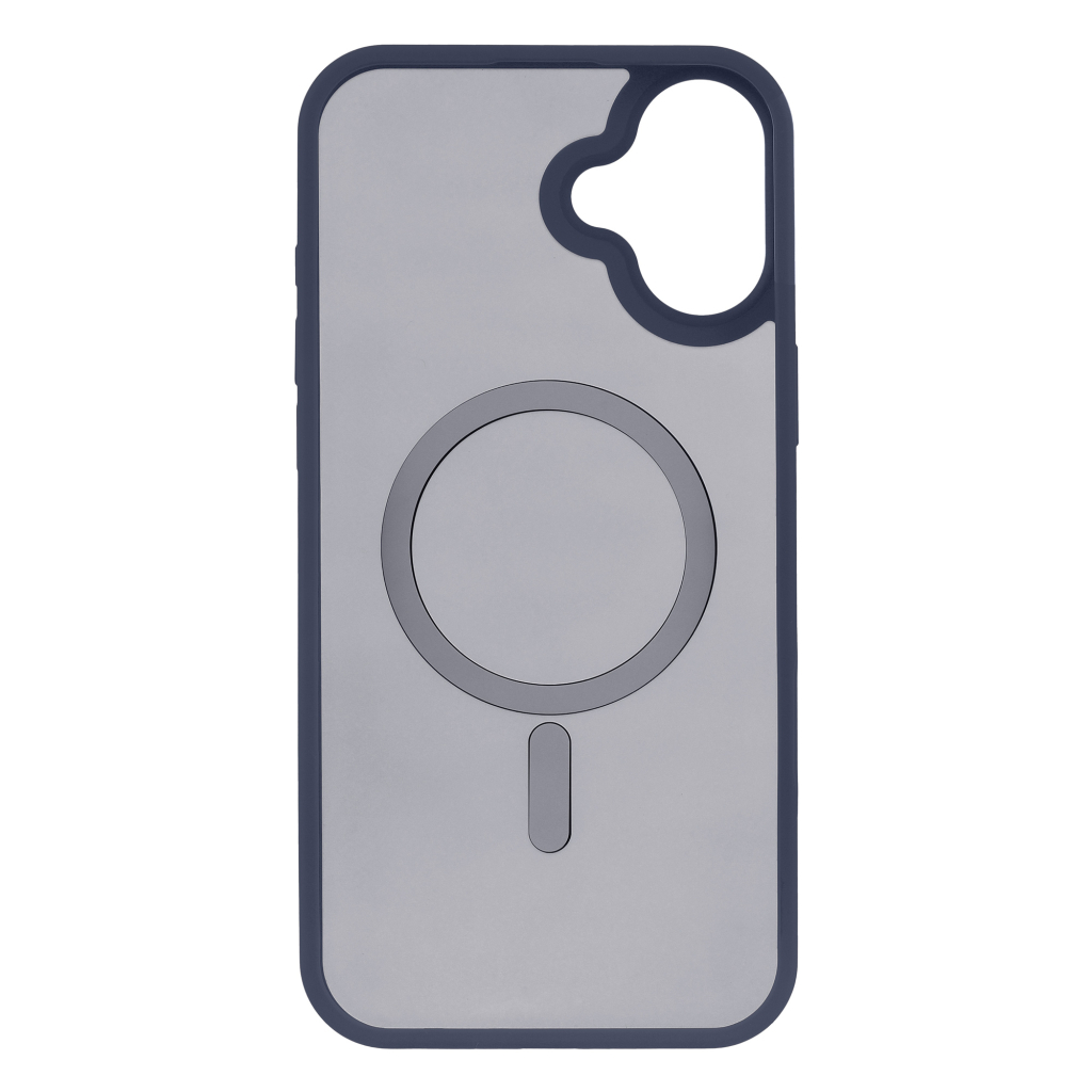 Чохол до мобільного телефона 2E iPhone 16 Plus Soft Touch MagSafe Cover dark blue (2E-IPH-16PL-OCLS-DB) - зображення 2