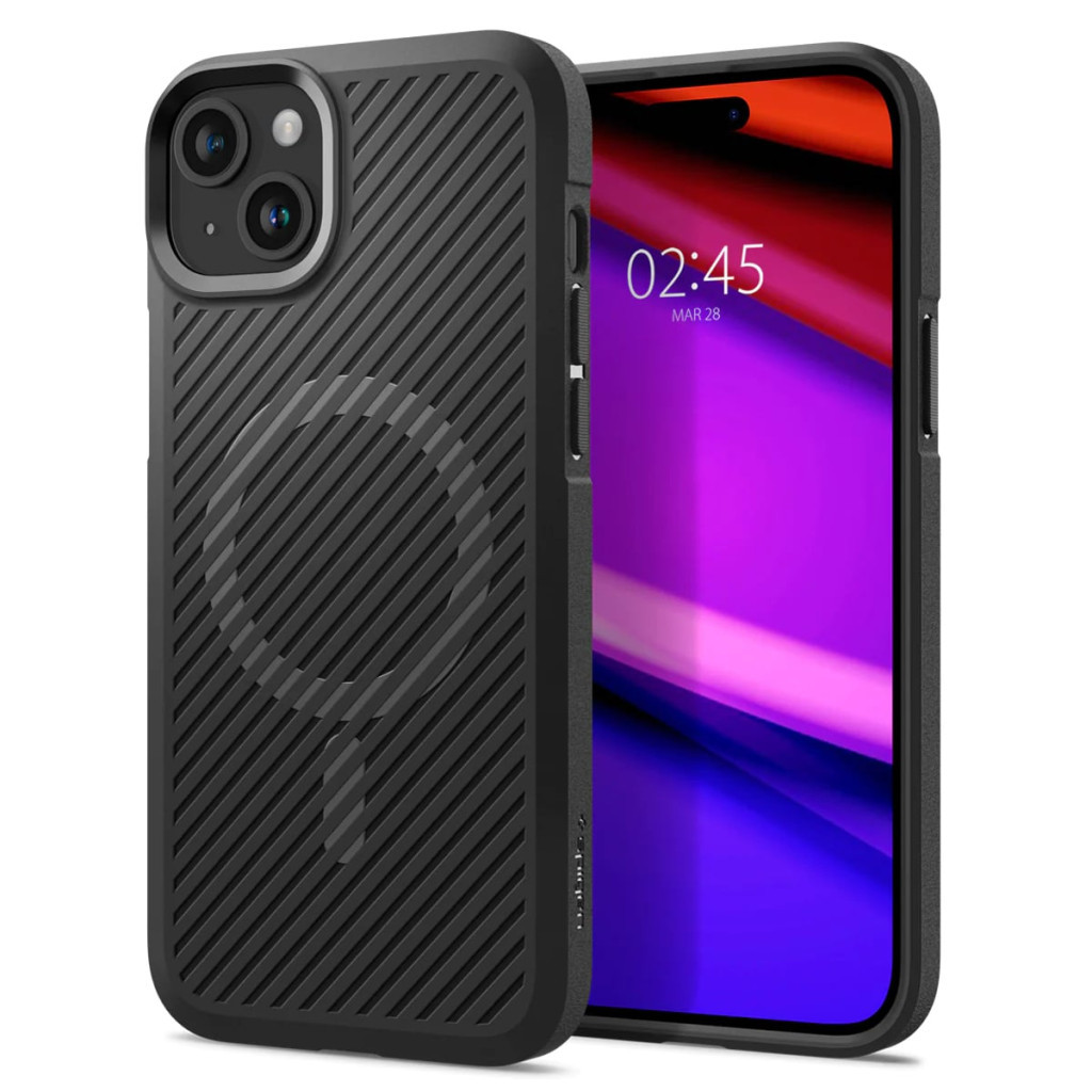 Чохол до мобільного телефона Spigen Apple iPhone 15 Core Armor MagFit Matte Black (ACS06480) - зображення 2