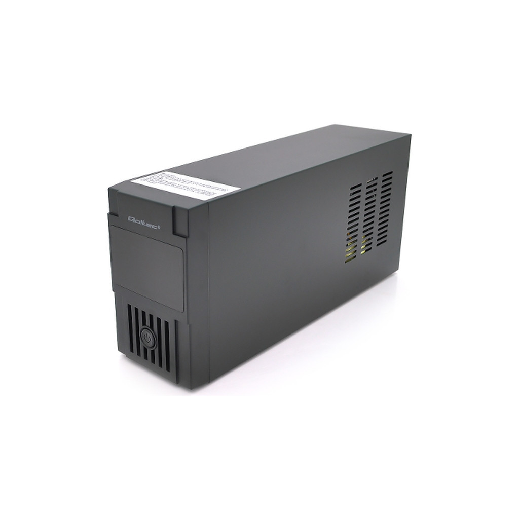 Пристрій безперебійного живлення Qoltec QLT650 (360W) (QLT650RJ45LCD-53951) - зображення 1