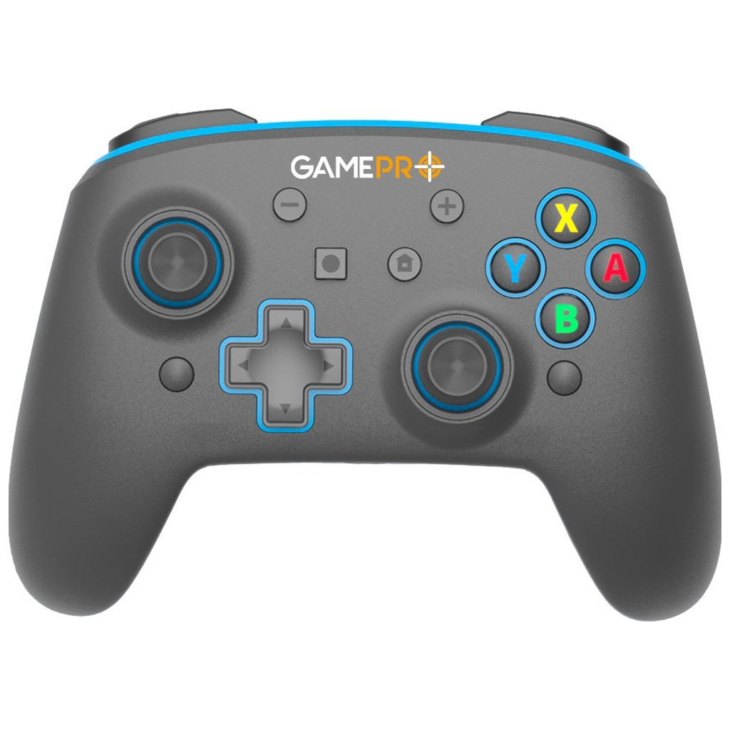 Геймпад GamePro MG1200 Wireless Black-Blue (MG1200) - зображення 1