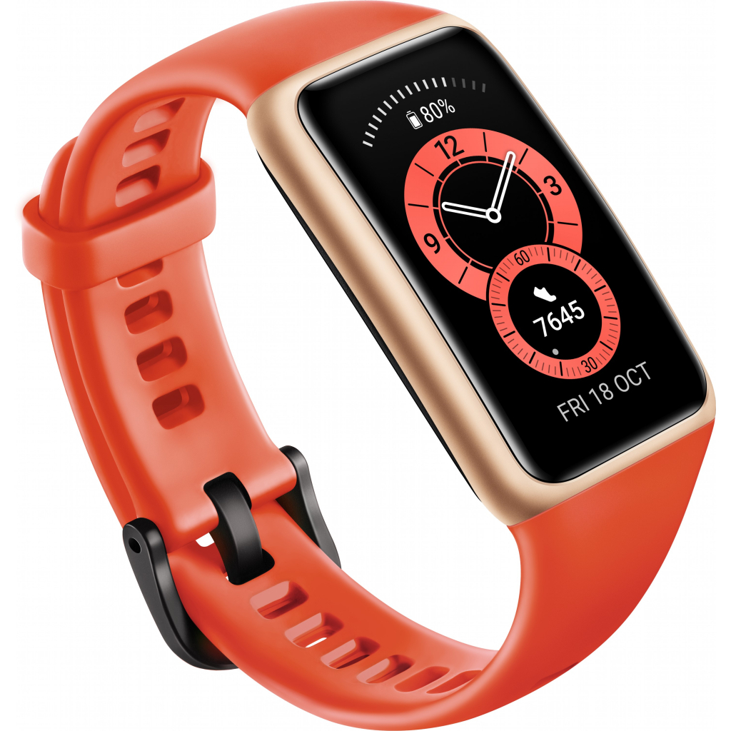 Смарт-годинник Huawei Band 6 Amber Sunrise (55026630) - изображение 5