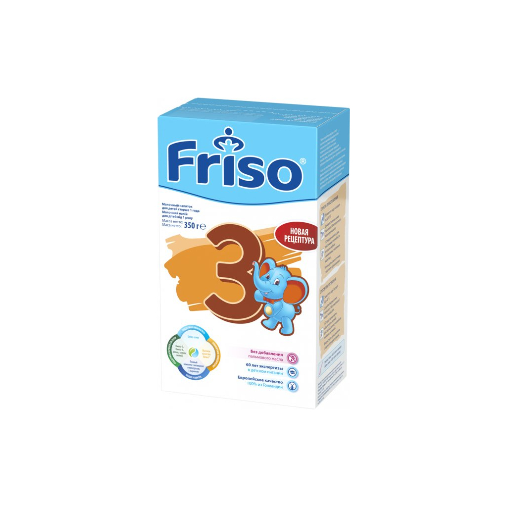Дитяча суміш Friso 3 LockNutri +12 міс. 350 гр (8716200722551) - зображення 1