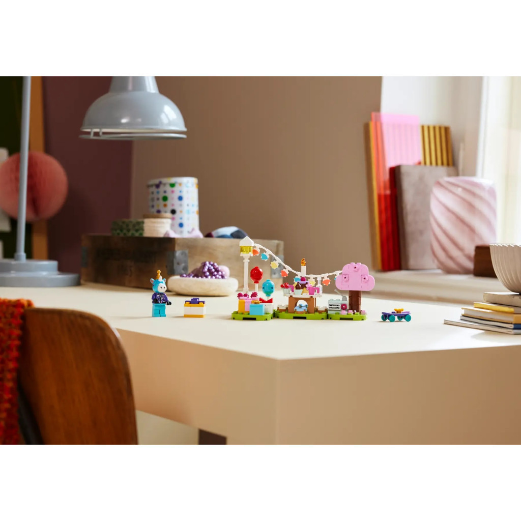 Конструктор LEGO Animal Crossing Вечірка з нагоди дня народження Julian 170 деталей (77046) - изображение 4